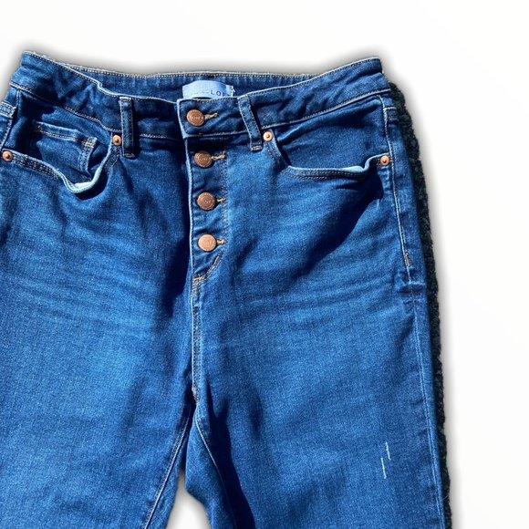 Loft Made and Loved Curvy High Waist Skinny Jeans - Picture 2 of 5